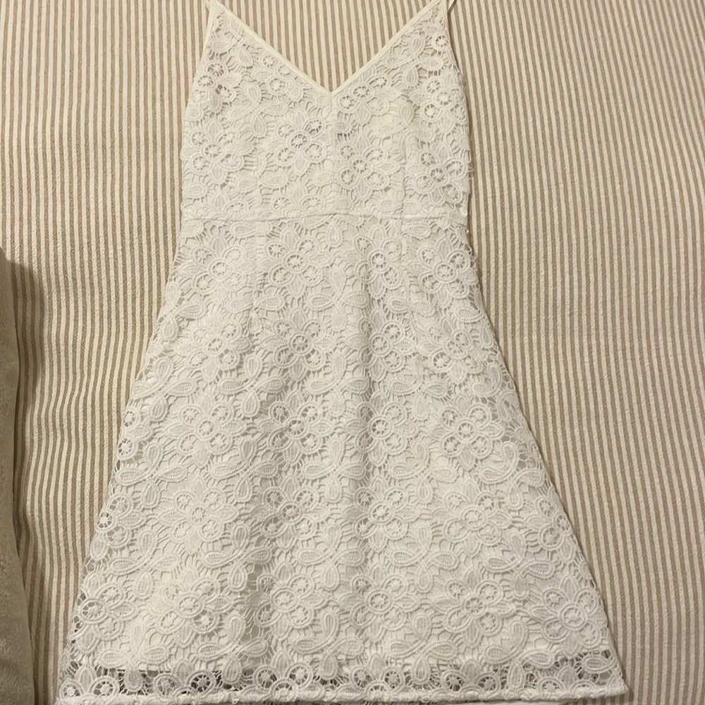 White Abercrombie Dress - size XXS